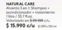 Ésika Care+ - alviento 3 en 1 shampoo + acondicionador + tratamiento oferta