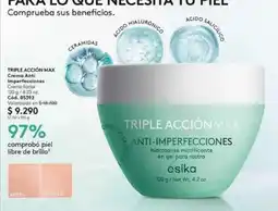 Ésika 120 - triple accion max oferta