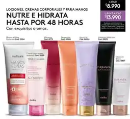 Ésika Multicare - lociones, cremas corporales y para manos oferta