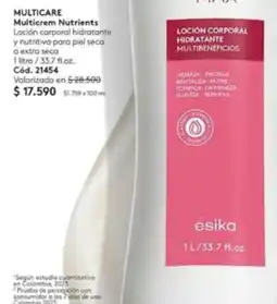 Ésika Multicare - multicreme nutrients oferta