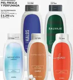 Ésika Kalos - talco perfumados oferta