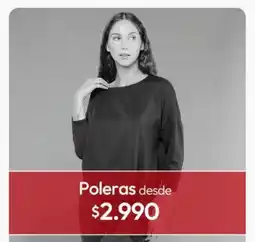 Tricot Poleras oferta