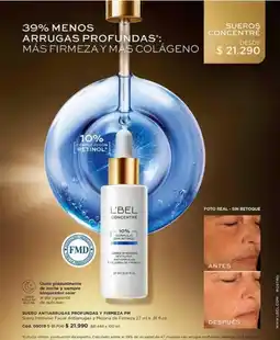 L'Bel 39% menos arrugas profundas oferta