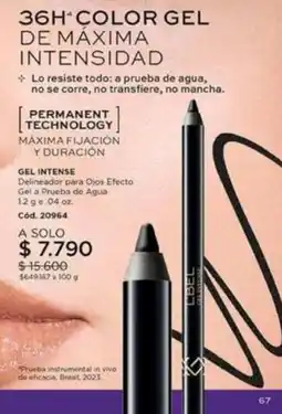 L'Bel Vivo - 36h color gel oferta