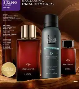 L'Bel L'oréal - exclusive para homes oferta