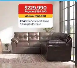 Lider Sofa sec nacional roma 5 cuerpos pu cafe oferta