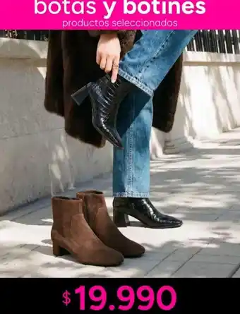 Botas y botines productos seleccionados