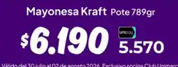 Unimarc Kraft - mayonesa pote oferta