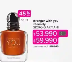 Ripley Giorgio armani - stronger with you intensely oferta