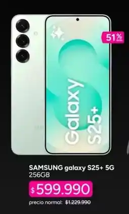 Ripley Samsung - galaxy s25+ 5g 256gb oferta