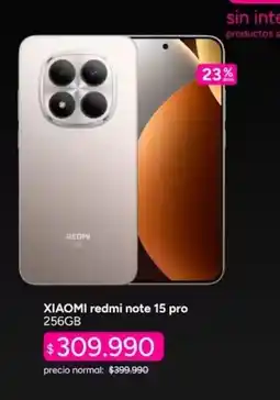 Ripley Xiaomi - redmi note 15 pro 256gb oferta