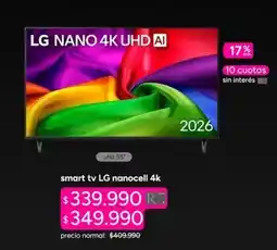 Ripley Lg - smart tv nanocell 4k oferta