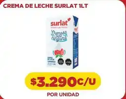 Comercial Castro Surlat - crema de leche oferta