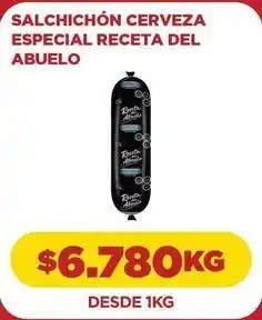 Comercial Castro Abuelo - salchichon cerveza especial receta del oferta