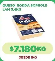 Comercial Castro Soprole - queso rodda oferta