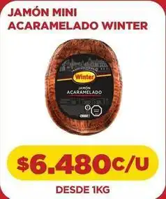 Comercial Castro Winter - jamón mini acarramelado oferta