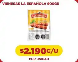 Comercial Castro La española - vienesas oferta