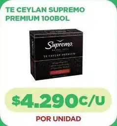 Comercial Castro Ceylán - supremo premium 100bol oferta