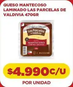 Comercial Castro Las parcelas de valdivia - queso mantecoso laminado oferta