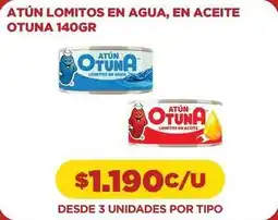 Comercial Castro Atún lomitos en agua, en aceite oferta