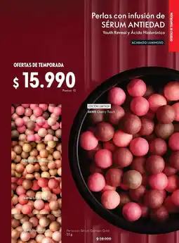 Oriflame Giordani - perlas con infusion de serum antiedad oferta