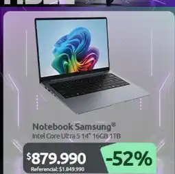 PC Factory Samsung - notebook oferta