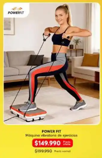 Power fit - maquina vibratorio de especicios