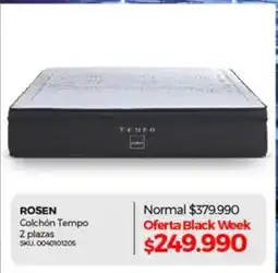 Multicentro Rosen - colchón tempo oferta