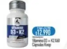 Nautica Vitamina d3 + k2 x60 capsules oferta