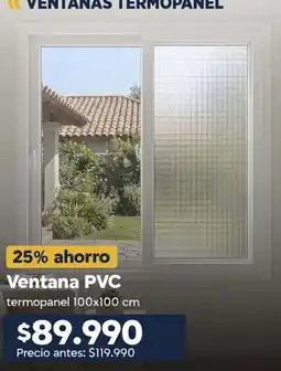 Construmart Ventana pvc oferta