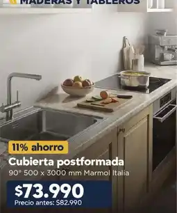 Construmart Cubierta postformada oferta