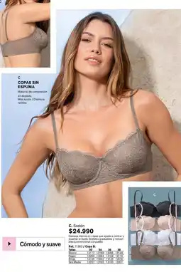 Leonisa Suave - coppas sin espuma oferta