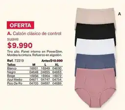 Leonisa Control - calzon clasico de suave oferta