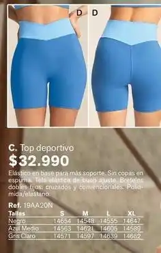 Leonisa Top deportivo oferta