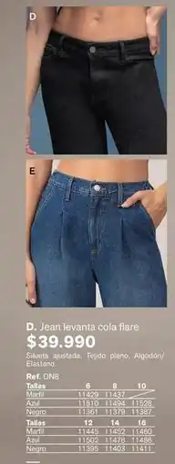 Leonisa Jean lesquetas cola flare oferta