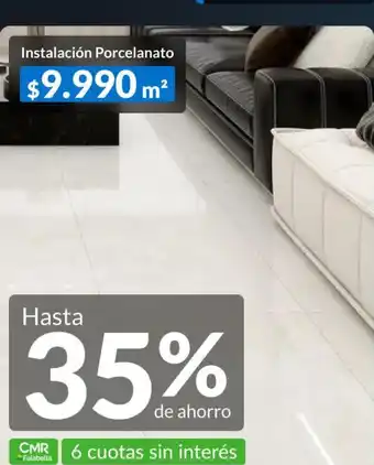 Falabella - instalación porcelanato