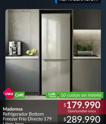 Falabella - mademsa refrigerador bottom freezer