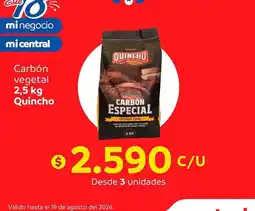 Central Mayorista Quincho - carbón vegetal oferta