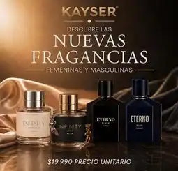 Kayser Nuevas fragancias oferta