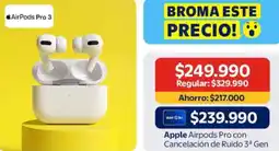 Lider Lider - airpods pro con cancelacion de ruido 3a gen oferta