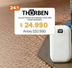 Casa Royal Thorben - calentador de manos oferta