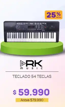 Casa Royal Teclado 54 teclas oferta