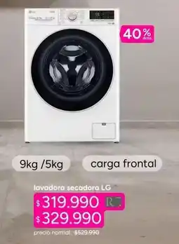 Ripley Lg - lavadora secadora oferta