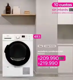 Ripley Midea - secadora condensación oferta