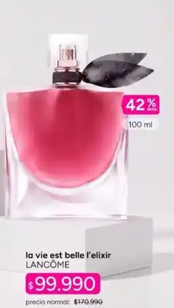Ripley Lancôme - la vie est belle l'elixir oferta