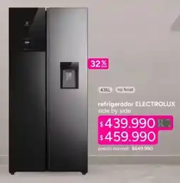 Ripley Electrolux - refrigerador side by side oferta