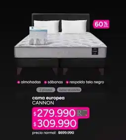 Ripley Cama europea oferta