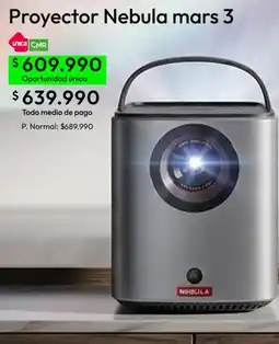 Falabella Nebula - proyector mars 3 oferta