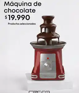 Falabella Recco - maquina de chocolate oferta