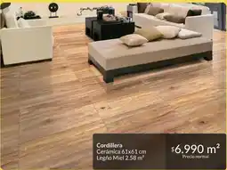 Constructor Sodimac Cordillera - ceramica 614x61 cm legno miel oferta